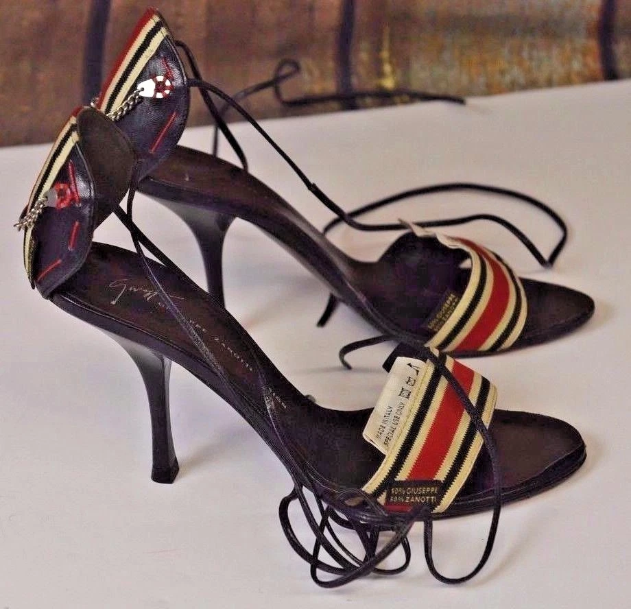 Giuseppe Zanotti High (3-3.9 in) Heel Height Gladiator Sandals for