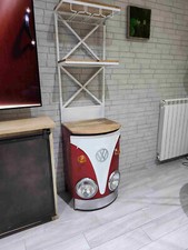 Mobile bar vw alto vintage industriale shabby chic casa loft ferro legno
