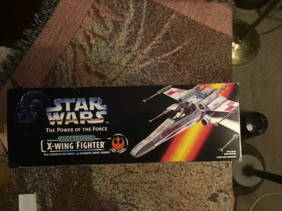 🚀🚀Star Wars Power of the Force Electronic X-Wing Fighter 2001🚀🚀 - Image 4 of 4