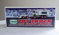 HESS TOY TRUCK AND FRONT LOADER