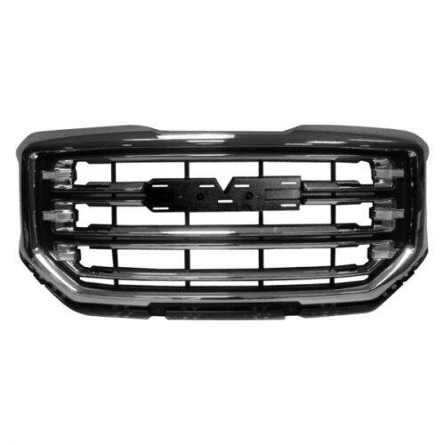 For CAPA- 2016-2019 GMC Sierra 1500 SLT,Chrome/Without Emblem, Grille