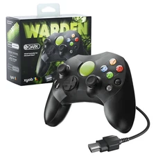 XYAB WARDEN Wired Controller for Microsoft Original Xbox - S Dark Black