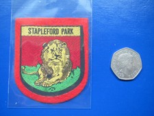 1960/'s unused Cornwall Looe Cloth Patch// badge