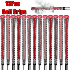 13Pcs Golf Grips Golf Club Grip Rubber Anti-slip Golf Grip Standard/Midsize Grip