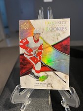 Filip Zadina 2019-20 Upper Deck Exquisite Rookies Gold #30/75 - Detroit Red Wing