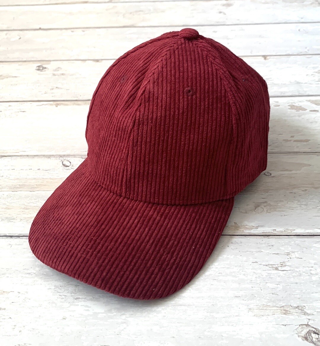 帽子 mainstory cap burgundy 8-1_86930161-bcc2-49a4-93c9-