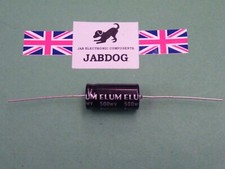 Axial Electrolytic Capacitor 8uF 500v UK Stock dia 13mm  Length 27mm 5g EP02