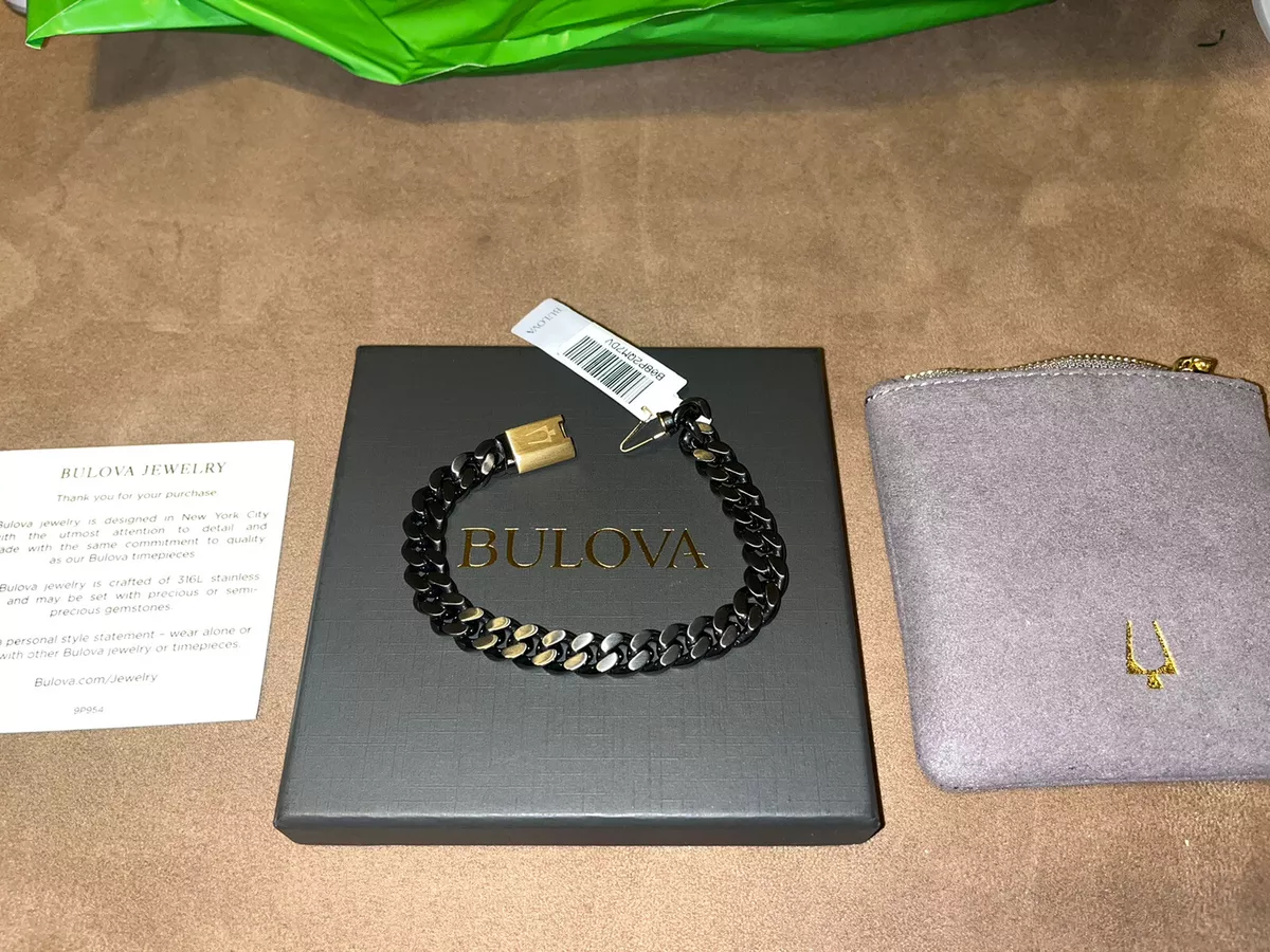 Bulova bracelet mens sales
