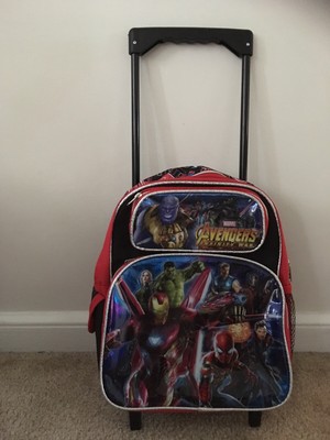 marvel rolling backpack