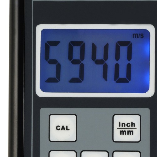 Digital Ultrasonic Thickness Meter Gauge Aluminum Steel Zinc PVC Iron Pipes - Picture 7 of 11