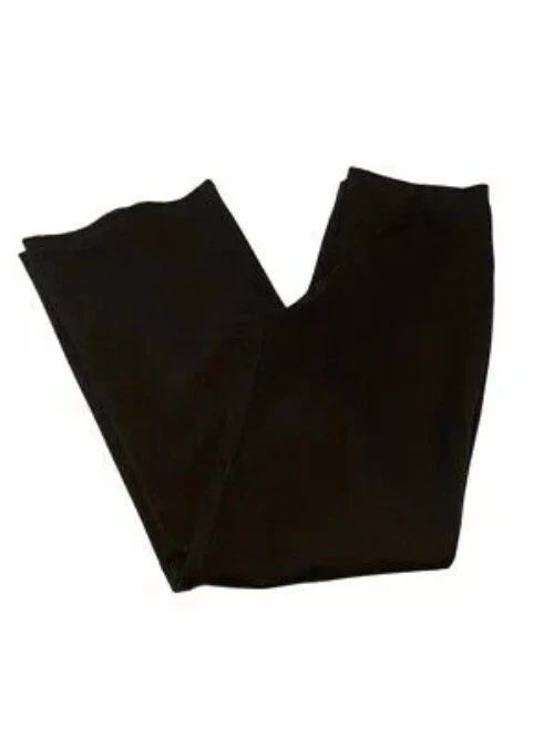 Pantalones de vestir para mujer Karen Kane Essentials pantalones de carrera negros delanteros planos talla 10 Foto 4 de 4