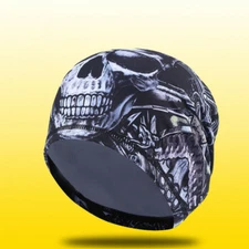 Skull Cap Winter Windproof Fleece Thermal Beanies Hat Cycling Helmet Liner Cap
