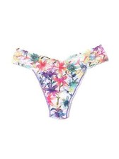 HANKY PANKY SIGNATURE LACE ORIGINAL RISE THONG STILL BLOOMING SZ ONE SIZE NIP