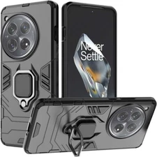 For ONEPLUS 12 ARMOR CASE WITH STAND RING MAGNETIC HOLDER SHOCKPROOF 360 COVER