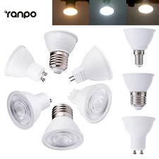 7W Dimmable GU10 E27 MR16 LED Spotlight Bulb 110V 220V Cool Warm White Lamp R2