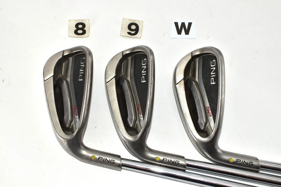 PING G25 3p 8-9-W LH Golf Iron Set NSPRO 950GH R Regular Yellow Dot Men Clubs - Image 4 of 4