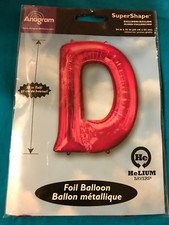 Large Letter Anagram Foil Balloon 32 In Birthday Party Celebration A - Z New