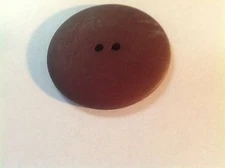 10 NEW 1 1/2 INCH RED MAGHONEY BROWN DULL/MATTE FINISH BUTTONS