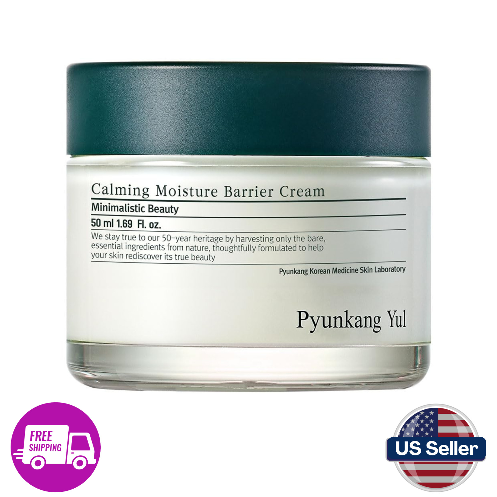 Pyunkang Yul Calming Moisture Barrier Cream Instantly Soothes Sensitive Skin