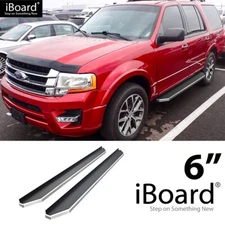 APS Running Board Polished 6" Fit Ford Expedition EL 07-17