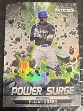 2022 Panini Prizm Draft Picks Power Surge Elijah Green  Nationals