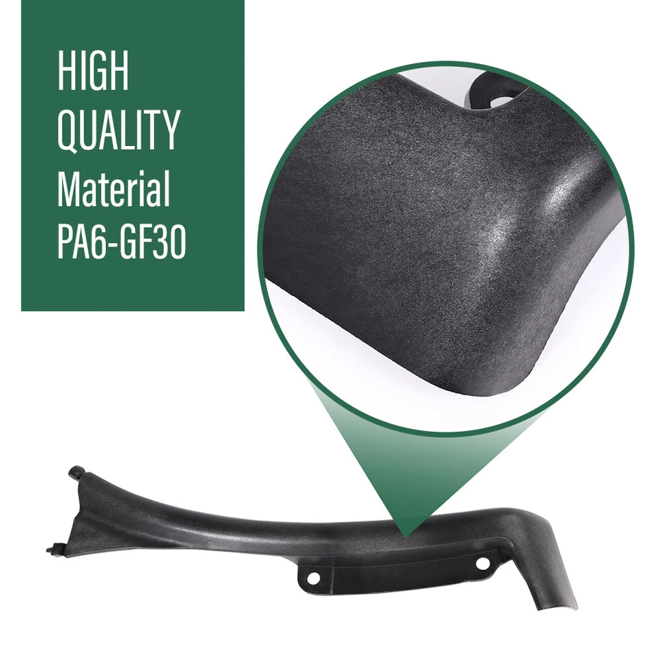 Extensão de para-lama dianteiro direito compatível com 1996-2023 Chevrolet Express GMC Savana - Imagem 4 de 4