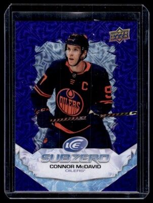 2022-23 Upper Deck Ice Sub Zero Connor McDavid Edmonton Oilers #SZ-MC