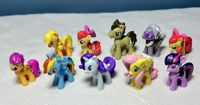 My Little Pony Generation 4 (G4) Mini Figures Hasbro TEN Toys Rainbow Dash