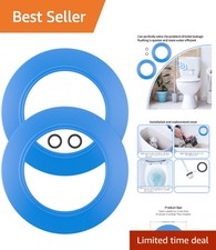 2 Pack Flush Valve Seal for American Standard  Eljer Toilets - Silicone Upgrade