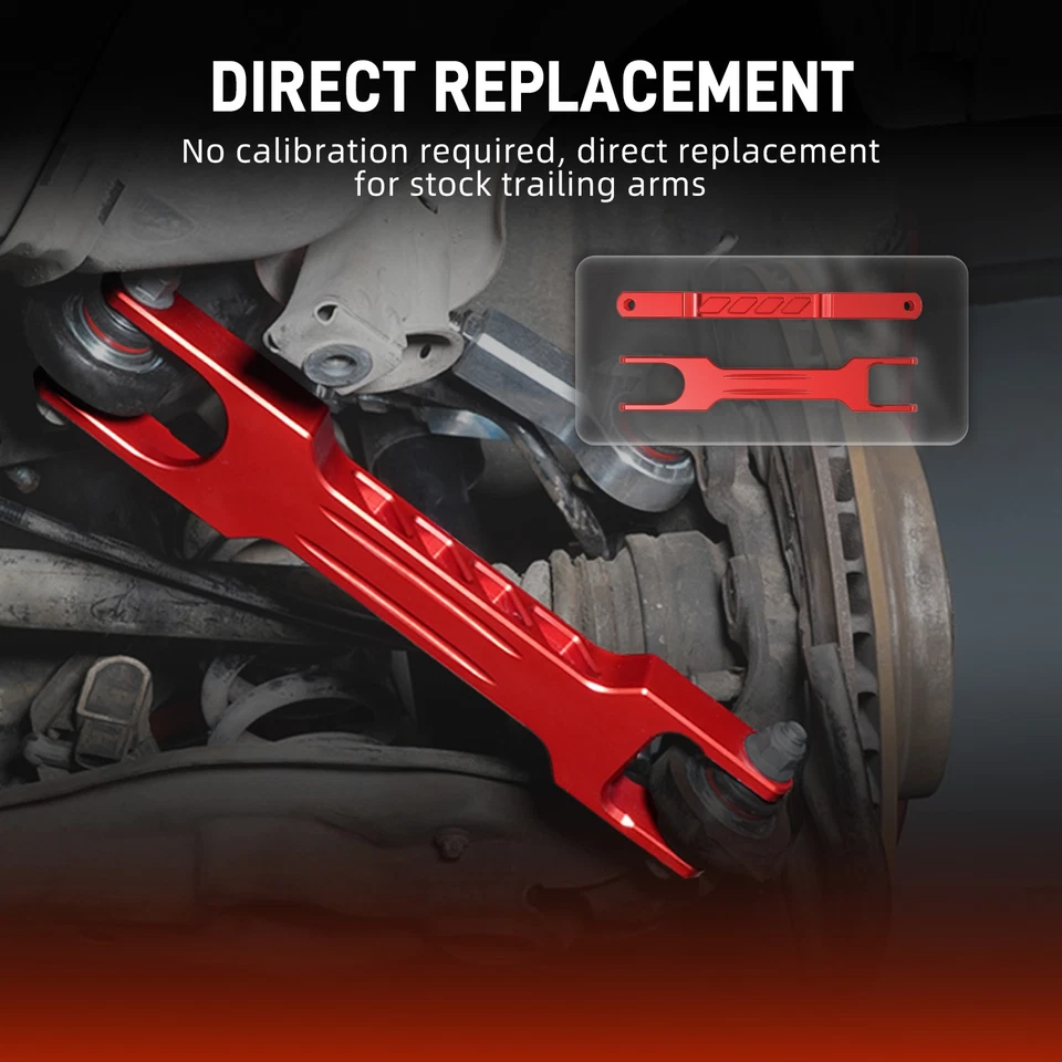 Brazo de control inferior trasero brazo de arrastre para BMW E82 E88 E90 E92 125i 135i 325i 335i Foto 2 de 4