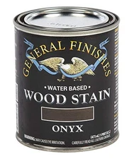 General Finishes Water Based Stain Onyx 1 Pint Low Odor Indoor Stain