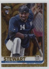 2019 Chrome Image Variation Gold Refractor /50 Christin Stewart (Kneeling) nd3