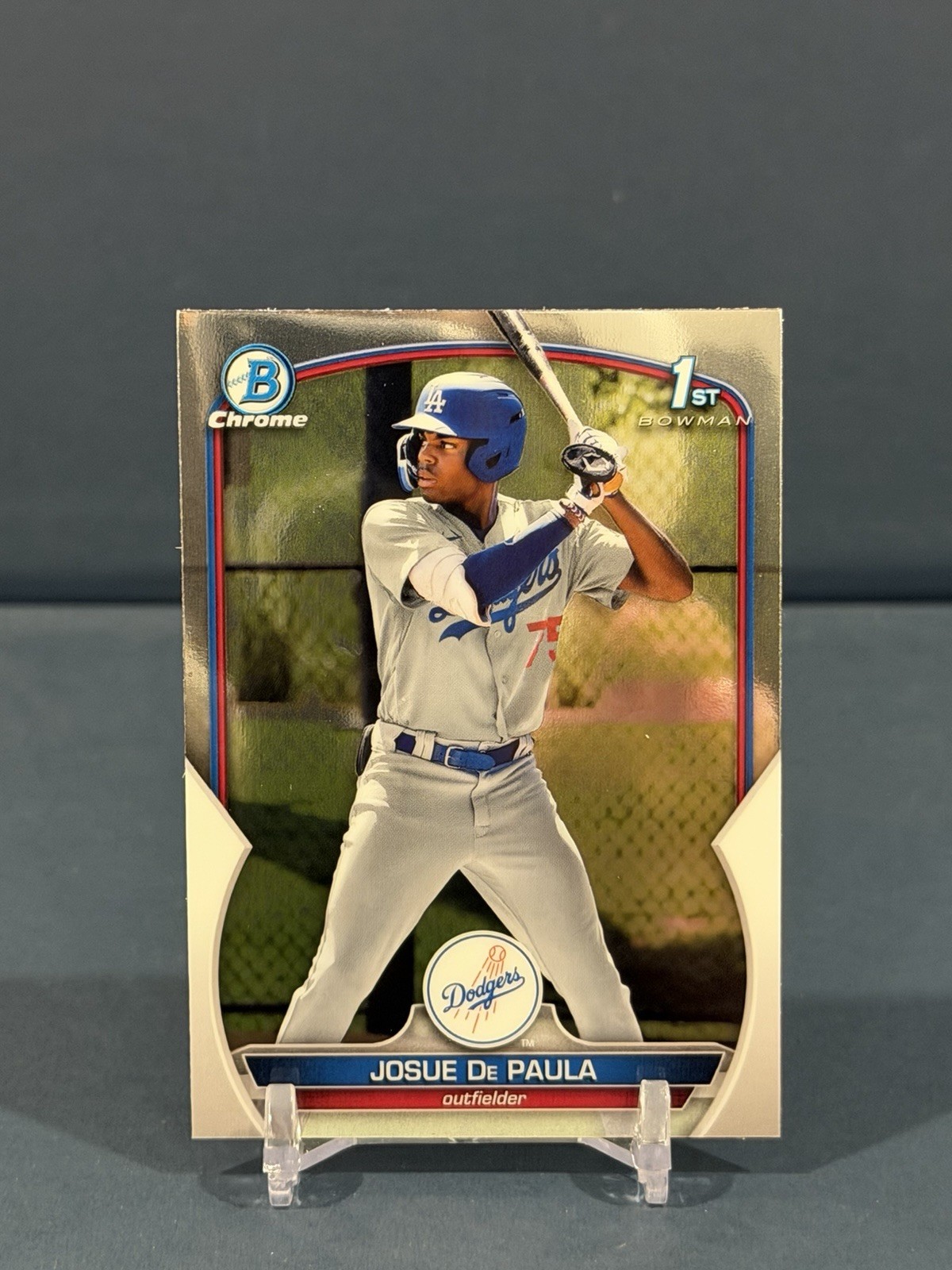Josue De Paula 1st Bowman Chrome 2023 Bowman #BCP-111 Los Angeles Dodgers