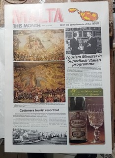 RARE Malta Newspaper Malta This Month No. 6 April 1983
