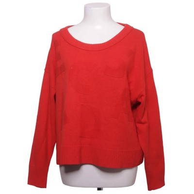Escada Sport, Strickpullover, Größe: L, Rot, Wolle, Einfarbig, Damen #Mkx