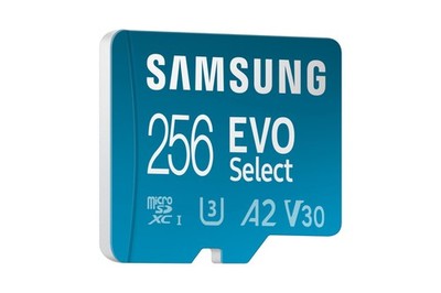 EVO Select (2024) microSD Karte + SD Adapter, 256GB, Speicherkarte für