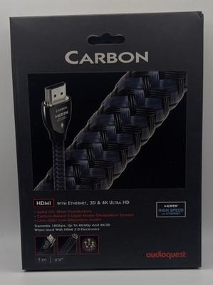 AudioQuest 1M Carbon 4K HDMI Cable