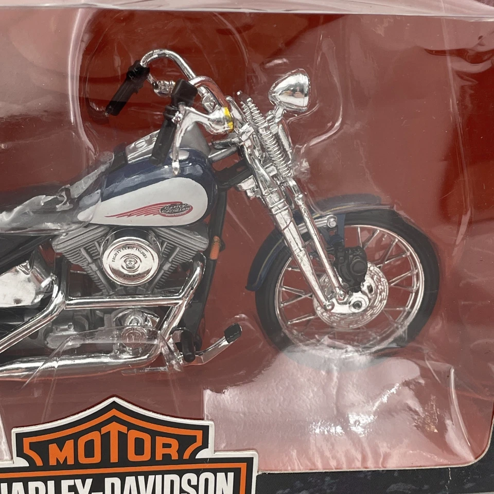 Harley-Davidson Springer Softail 1999 Maisto 1:18 FXSTS motocicleta serie 6 Foto 2 de 4
