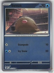 Swinub 023/094 Phantasmal Flames Reverse Holo