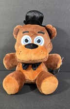 2025 Jazwares Five Nights at Freddy's Classic Freddy 8" Plush Glow Eyes FNAF