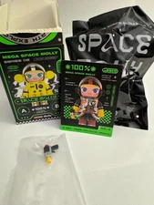 POP MART x Kennyswork Mega Space Molly 100% Series 2 Jean-Michel Basquiat Figure