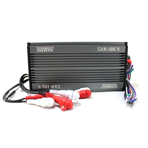 400 Watts 4-Ch Class D Marine & Powersports Car Audio Amplifier Sundown Audio - Picture 2 of 6