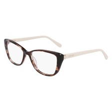 NEW NINE WEST NW5206 228 Amber Tortoise Eyeglass Frames 55/17/140