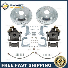 For Gm 7.5 Inch 10 Bolt Bolt-on Rear Disc Brake Conversion Kit E Brake Calipers For Gm 7.5 Inch 10 Bolt Bolt-on Rear Disc Brake Conversion Kit E Brake Calipers