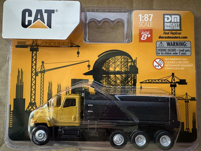 Diecast Masters 1/87 (HO) CAT CT681 Dump Truck #84665CS