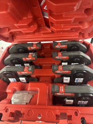 Milwaukee 49-16-2662Z ZoomLock MAX Press Jaw Kit 1/4 in to 1-1/8 in Steel Jaws