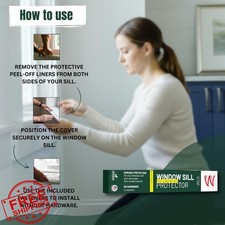 CLAWGUARD Plexiglass Window Sill Protector 35.5in Cat Dog Guard