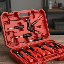 Schlauchklemmenzangen-Set langlebig Schlauchklemmenzangen Set inklusive Koffer