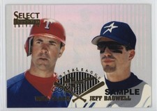 1996 Select Certified Edition Sample Will Clark Jeff Bagwell #12 HOF hv8