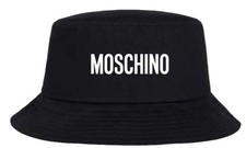 Cappello a secchiello Moschino cotone - Stock UK..